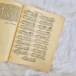 Vintage Accents - Schirmer Set of Chopin Nocturnes Vintage Accents - Schirmer Set of Chopin Nocturnes